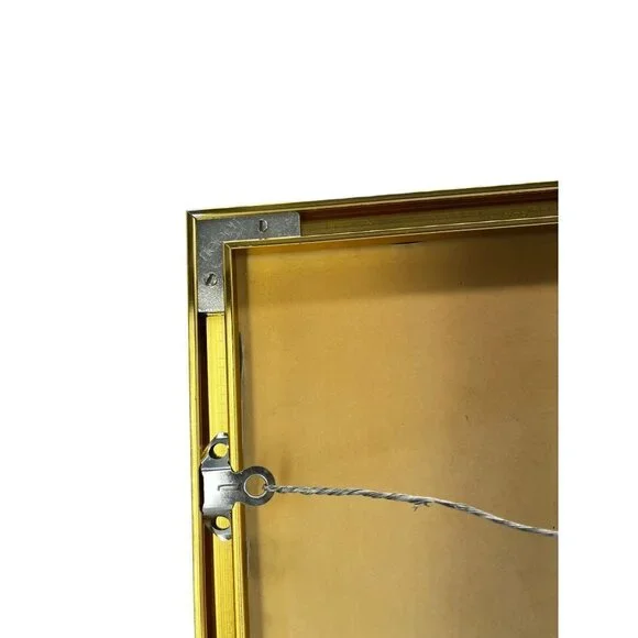 Vintage Signed Framed Lithograph of Sketch The Powel Carriage at Mount Vernon - Picture 15 of 15